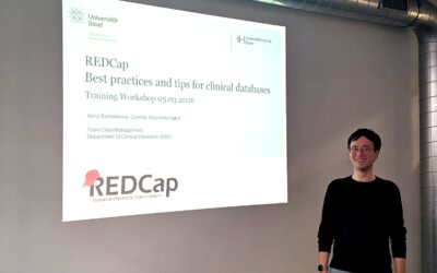 Andrey Eskin bei REDCap-Fortbildung an der Universität Basel 2026