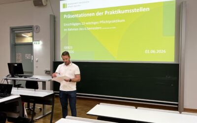 Präsentation der Praktikumsstellen 2026